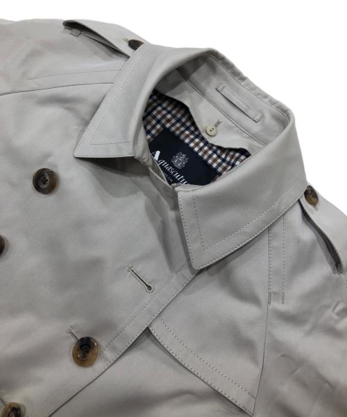 Aquascutum（アクアスキュータム）Aquascutum (アクアスキュータム) ライナー付トレンチコート ベージュ サイズ:13の古着・服飾アイテム
