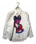 maison kitsune（メゾンキツネ）の古着「フォックスプリント長袖シャツ」｜ホワイト