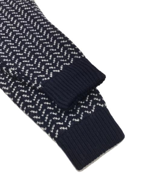 CHAOS FISHING CLUB（カオスフィッシングクラブ）CHAOS FISHING CLUB (カオスフィッシングクラブ) バーズアイニット ネイビー サイズ:表記なしの古着・服飾アイテム