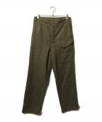 Canadian Armyカナダ軍）の古着「バトルドレスメルトンウールトラウザーズ/アーミーパンツ」｜オリーブ