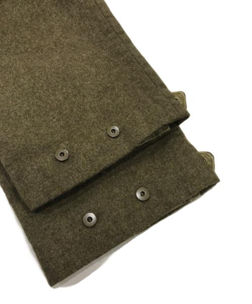 Canadian Army（カナダ軍）Canadian Army (カナダ軍) バトルドレスメルトンウールトラウザーズ/アーミーパンツ オリーブ サイズ:W41の古着・服飾アイテム