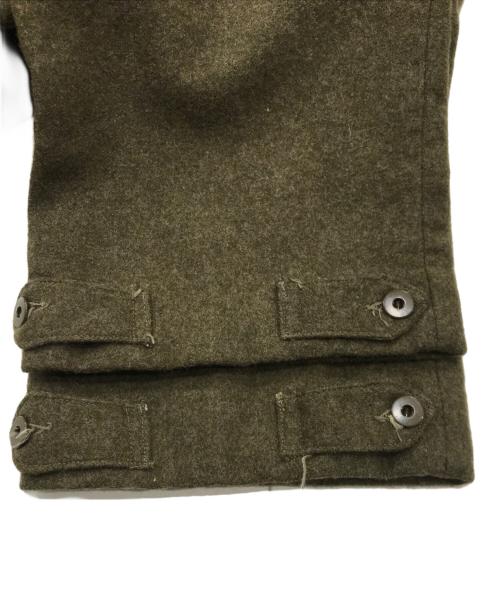 Canadian Army（カナダ軍）Canadian Army (カナダ軍) バトルドレスメルトンウールトラウザーズ/アーミーパンツ オリーブ サイズ:W41の古着・服飾アイテム