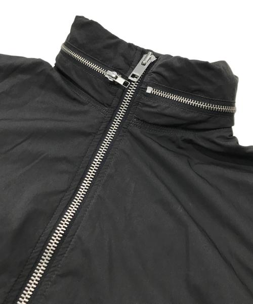 DIESEL（ディーゼル）DIESEL (ディーゼル) ナイロンミックスジップアップジャケット/フーデッドジャケット ブラック サイズ:Ｓの古着・服飾アイテム