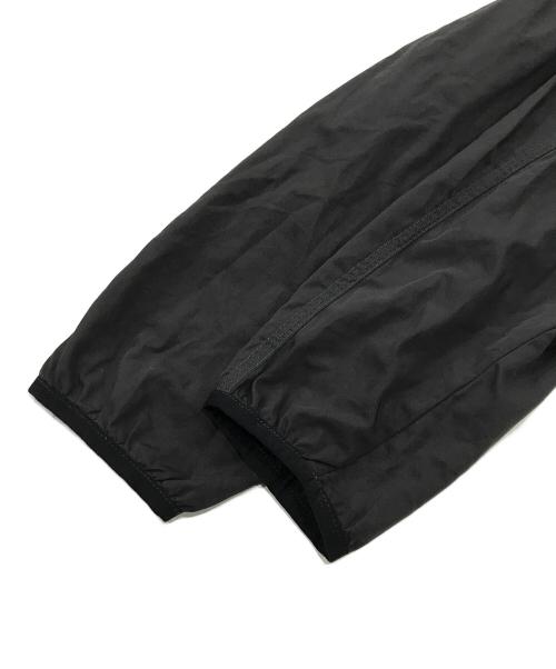 DIESEL（ディーゼル）DIESEL (ディーゼル) ナイロンミックスジップアップジャケット/フーデッドジャケット ブラック サイズ:Ｓの古着・服飾アイテム