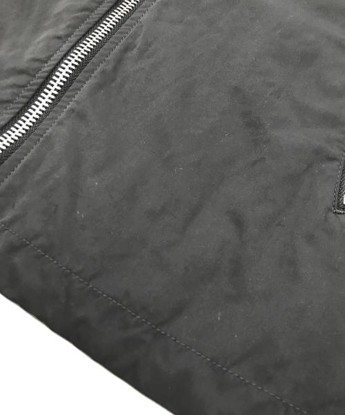 DIESEL（ディーゼル）DIESEL (ディーゼル) ナイロンミックスジップアップジャケット/フーデッドジャケット ブラック サイズ:Ｓの古着・服飾アイテム