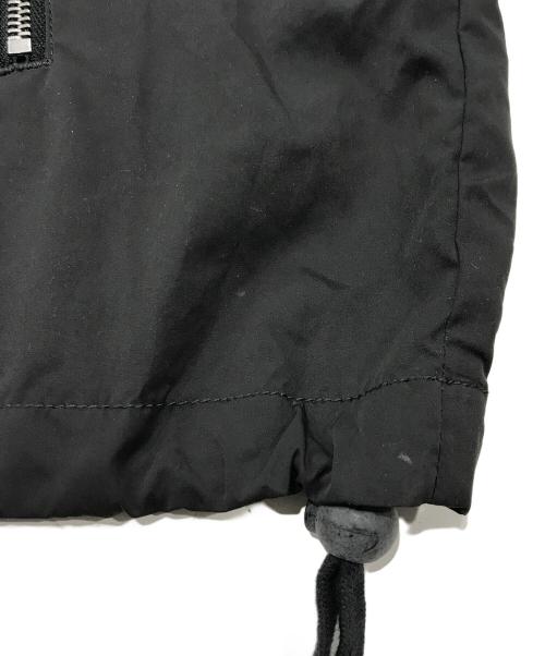 DIESEL（ディーゼル）DIESEL (ディーゼル) ナイロンミックスジップアップジャケット/フーデッドジャケット ブラック サイズ:Ｓの古着・服飾アイテム
