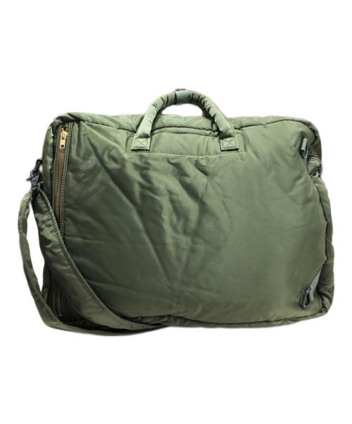 PORTER（ポーター）PORTER (ポーター) 3WAY BRIEFCASE カーキの古着・服飾アイテム