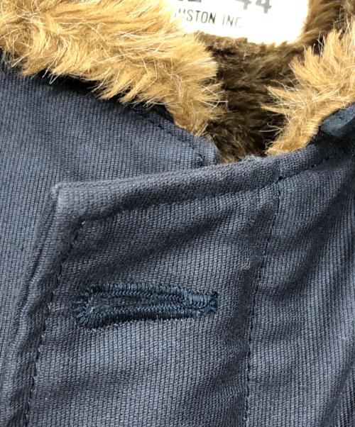HOUSTON（ヒューストン）HOUSTON (ヒューストン) N-1デッキジャケット ネイビー サイズ:44の古着・服飾アイテム