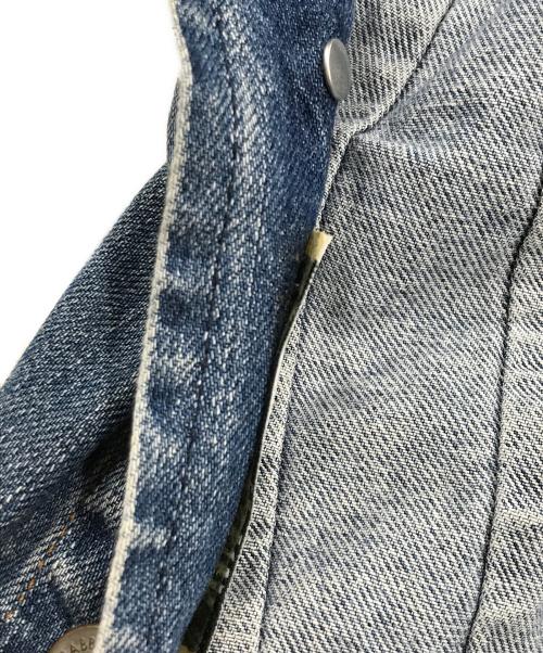 D&G DOLCE & GABBANA（ディーアンドジー ドルチェ＆ガッバーナ）D&G DOLCE & GABBANA (ディーアンドジー ドルチェ＆ガッバーナ) バックワッペンデニムジャケット インディゴ サイズ:XLの古着・服飾アイテム