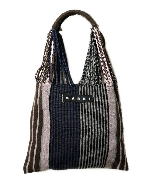MARNI（マルニ）MARNI (マルニ) ニットトートバッグ マルチカラーの古着・服飾アイテム