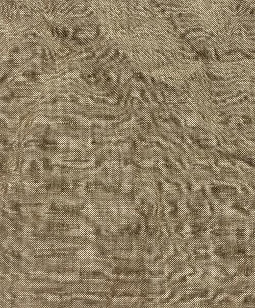 ETRE TOKYO（エトレトウキョウ）ETRE TOKYO (エトレトウキョウ) 2WAYシルエットリネンシャツ/長袖シャツ ブラウン サイズ:5Ｌの古着・服飾アイテム