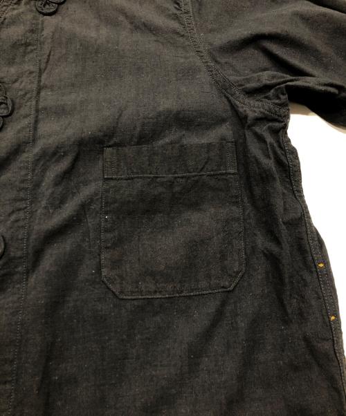 45R（フォーティファイブ・アール）45R (フォーティファイブ・アール) インドカディオックスの908クローバーノットシャツ ブラック サイズ:1の古着・服飾アイテム