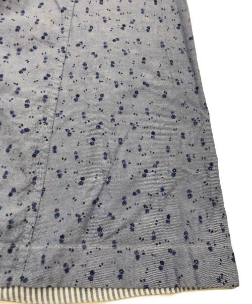 45rpm umii908（フォーティーファイブアールピーエムウミ908）45rpm umii908 (フォーティーファイブアールピーエムウミ908) 小花柄プルオーバーシャツワンピース ブルー サイズ:1の古着・服飾アイテム