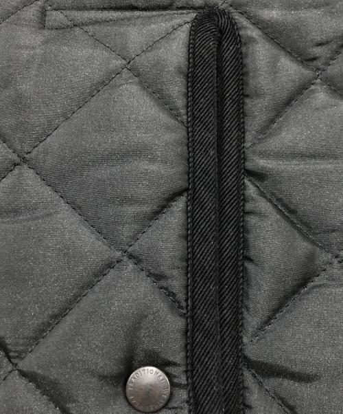 Traditional Weatherwear（トラディショナルウェザーウェア）Traditional Weatherwear (トラディショナルウェザーウェア) WAVERLY キルティングコート ブラック サイズ:36の古着・服飾アイテム