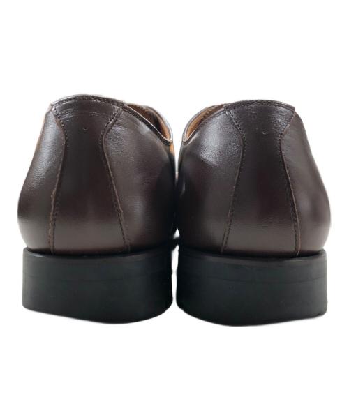 SCOTCH GRAIN（スコッチグレイン）SCOTCH GRAIN (スコッチグレイン) ストレートチップシューズ ブラウン サイズ:25cmの古着・服飾アイテム