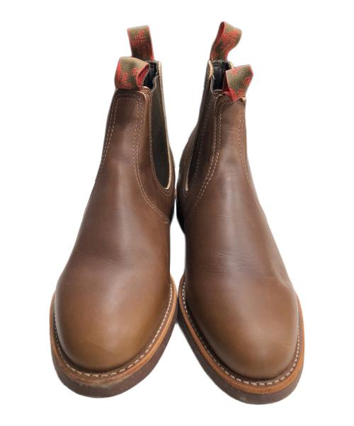 RED WING（レッドウィング）RED WING (レッドウィング) 90sサイドゴアブーツ ブラウン サイズ:9 1/2の古着・服飾アイテム