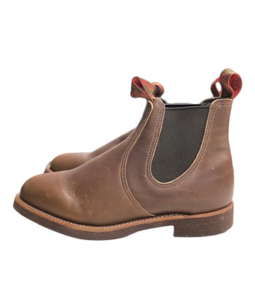 RED WING（レッドウィング）RED WING (レッドウィング) 90sサイドゴアブーツ ブラウン サイズ:9 1/2の古着・服飾アイテム