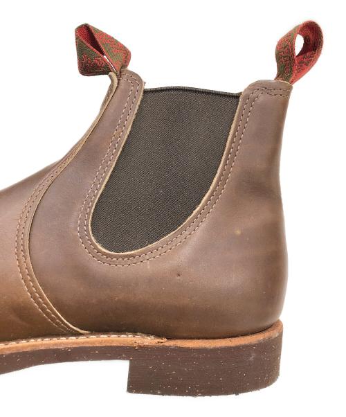 RED WING（レッドウィング）RED WING (レッドウィング) 90sサイドゴアブーツ ブラウン サイズ:9 1/2の古着・服飾アイテム