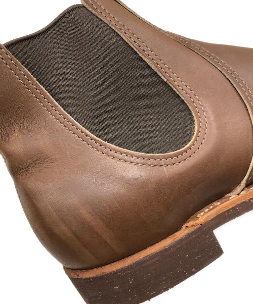 RED WING（レッドウィング）RED WING (レッドウィング) 90sサイドゴアブーツ ブラウン サイズ:9 1/2の古着・服飾アイテム