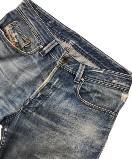 DIESEL（ディーゼル）DIESEL (ディーゼル) デニムパンツ/ダメージデニムパンツ インディゴ サイズ:76cm（w30）の古着・服飾アイテム
