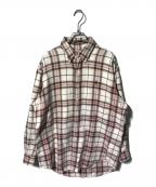 RALPH LAURENラルフローレン）の古着「チェックシャツ」｜ベージュ