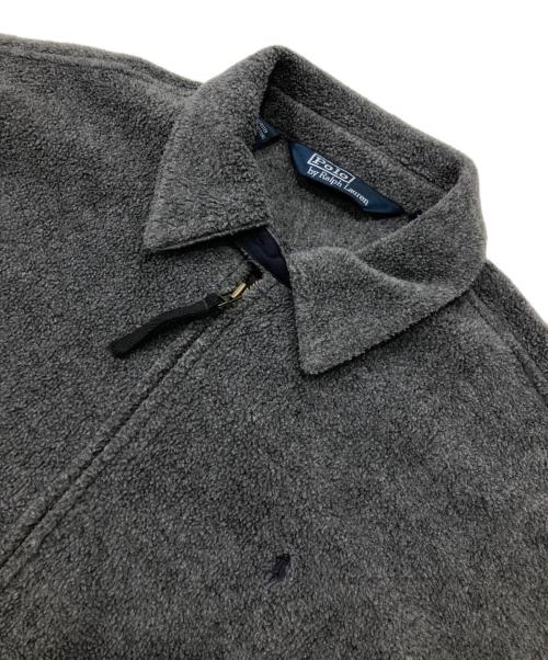 POLO RALPH LAUREN（ポロ・ラルフローレン）POLO RALPH LAUREN (ポロ・ラルフローレン) フリースジャケット グレー サイズ:Ⅼの古着・服飾アイテム