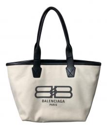 BALENCIAGA（バレンシアガ）の古着「ジャンボ スモール トートバッグ」｜ホワイト