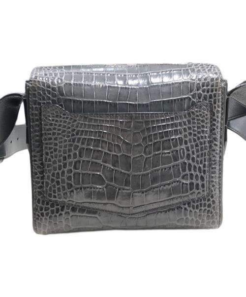 GIVENCHY（ジバンシィ）GIVENCHY (ジバンシィ) クロコ調ショルダーバッグ グリーンの古着・服飾アイテム