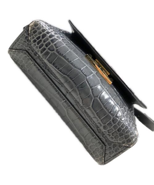 GIVENCHY（ジバンシィ）GIVENCHY (ジバンシィ) クロコ調ショルダーバッグ グリーンの古着・服飾アイテム