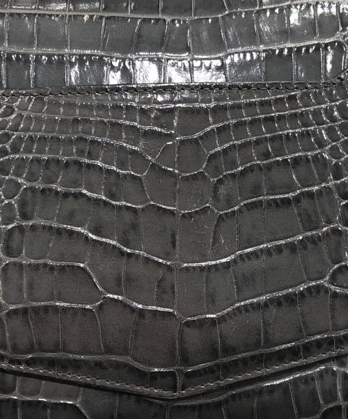 GIVENCHY（ジバンシィ）GIVENCHY (ジバンシィ) クロコ調ショルダーバッグ グリーンの古着・服飾アイテム