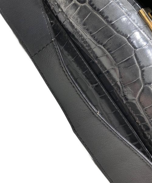 GIVENCHY（ジバンシィ）GIVENCHY (ジバンシィ) クロコ調ショルダーバッグ グリーンの古着・服飾アイテム