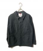 Le Sans Pareilル サン パレイユ）の古着「コットンモールスキントラディショナルカバーオール」｜ブラック