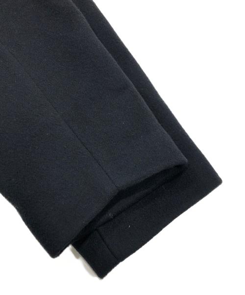 JOURNAL STANDARD（ジャーナルスタンダード）JOURNAL STANDARD (ジャーナルスタンダード) スーパー140ビーバーノーカラーショートコート ブラック サイズ:Sの古着・服飾アイテム