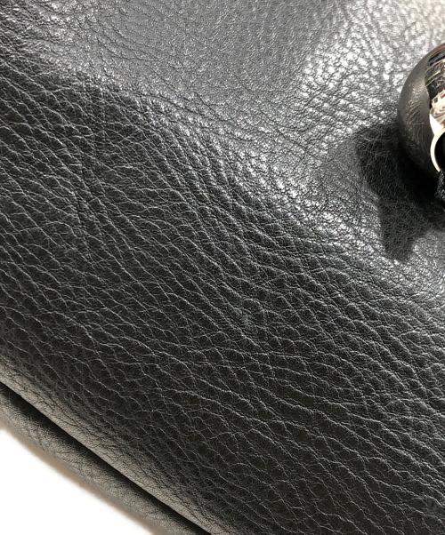 Chloe（クロエ）Chloe (クロエ) メタルボールレザーワンショルダーバッグ ブラックの古着・服飾アイテム