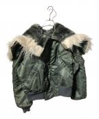 ALPHAアルファ）の古着「N-2Bジャケット（N2B）」｜オリーブ