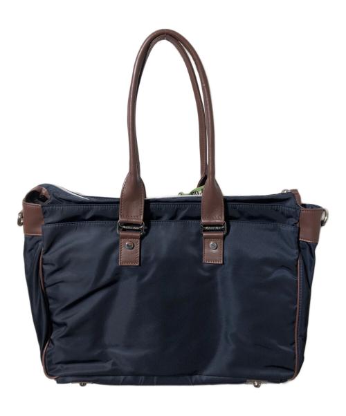 Orobianco（オロビアンコ）Orobianco (オロビアンコ) 2WAYトートバッグ ネイビーの古着・服飾アイテム
