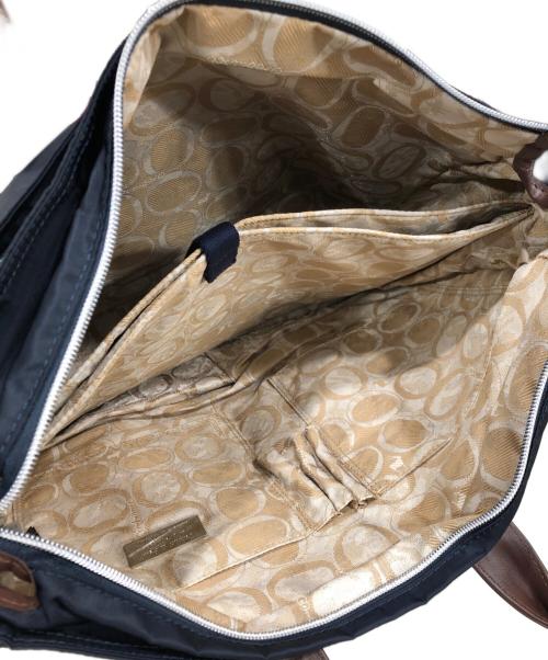 Orobianco（オロビアンコ）Orobianco (オロビアンコ) 2WAYトートバッグ ネイビーの古着・服飾アイテム