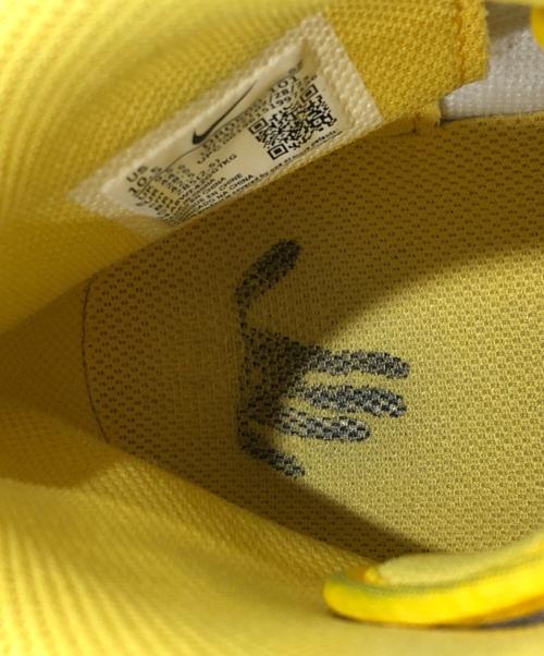 NIKE（ナイキ）NIKE (ナイキ) OFF-WHITE (オフホワイト) エアフォース1 SP LTHR スニーカー ホワイト×イエロー サイズ:28.5㎝の古着・服飾アイテム