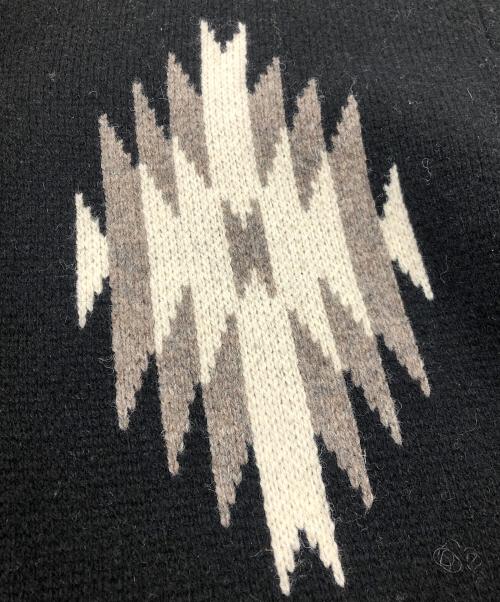 BEAMS Lights（ビームスライト）BEAMS Lights (ビームスライト) ネイティブ柄 カバーオール ブラック サイズ:Sの古着・服飾アイテム