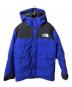 THE NORTH FACE（ザ ノース フェイス）の古着「マウンテンダウンジャケット」｜ブラック×ブルー