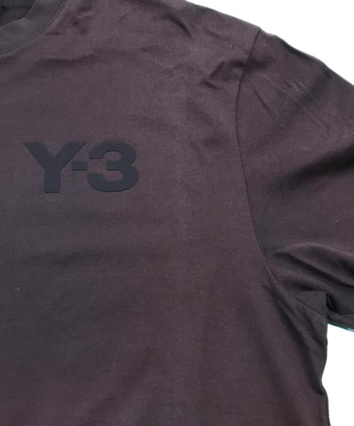 Y-3（ワイスリー）Y-3 (ワイスリー) クラシックロゴTシャツ ブラウン サイズ:XSの古着・服飾アイテム