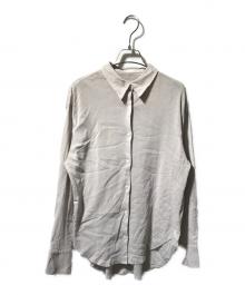 ETRE TOKYO（エトレトウキョウ）の古着「コットンメッシュカットシャツ」｜グレー