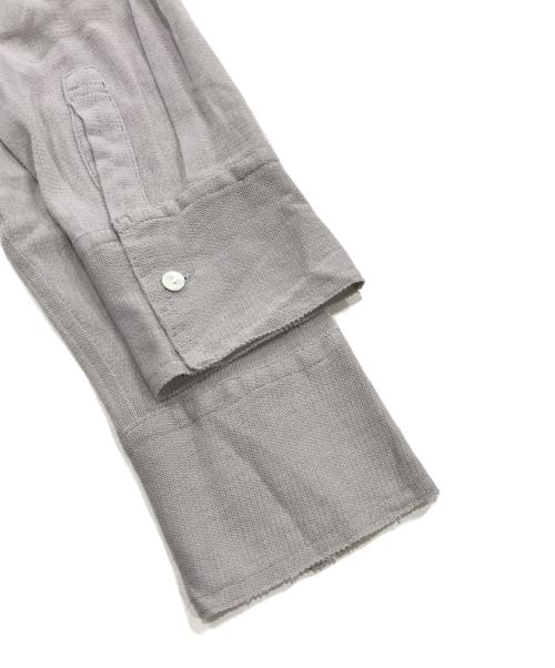 ETRE TOKYO（エトレトウキョウ）ETRE TOKYO (エトレトウキョウ) コットンメッシュカットシャツ グレー サイズ:Fの古着・服飾アイテム