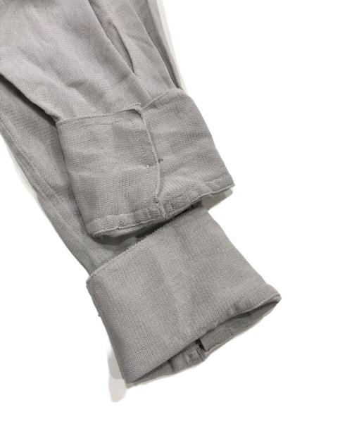 ETRE TOKYO（エトレトウキョウ）ETRE TOKYO (エトレトウキョウ) コットンメッシュカットシャツ グレー サイズ:Fの古着・服飾アイテム