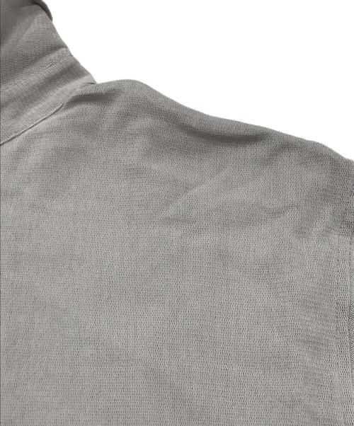 ETRE TOKYO（エトレトウキョウ）ETRE TOKYO (エトレトウキョウ) コットンメッシュカットシャツ グレー サイズ:Fの古着・服飾アイテム