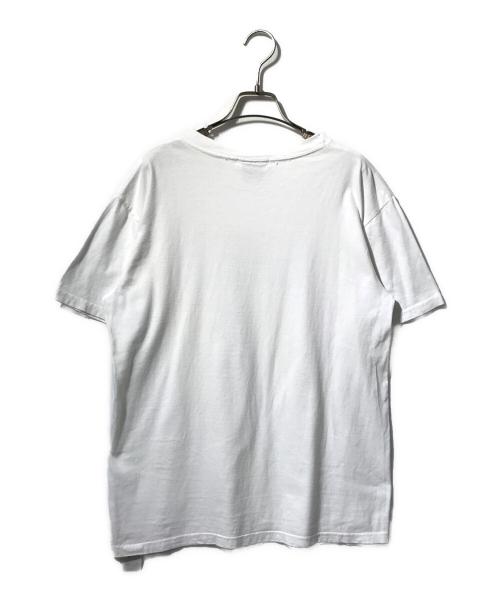 flagstuff（フラグスタフ）flagstuff (フラグスタフ) プリントTシャツ ホワイト サイズ:Mの古着・服飾アイテム