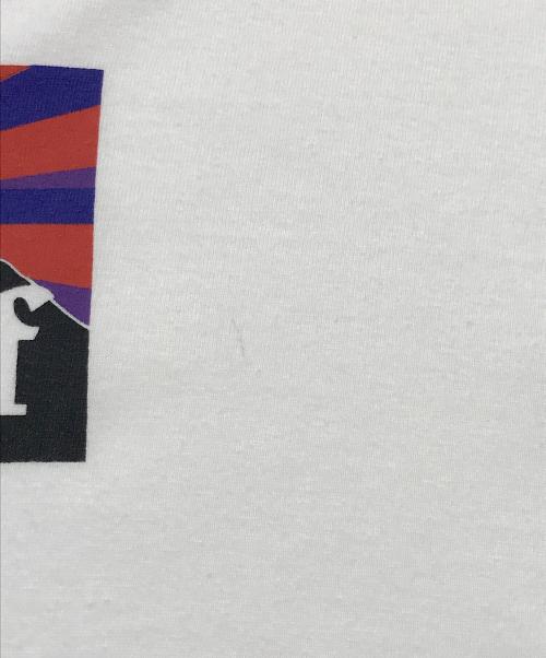 flagstuff（フラグスタフ）flagstuff (フラグスタフ) プリントTシャツ ホワイト サイズ:Mの古着・服飾アイテム