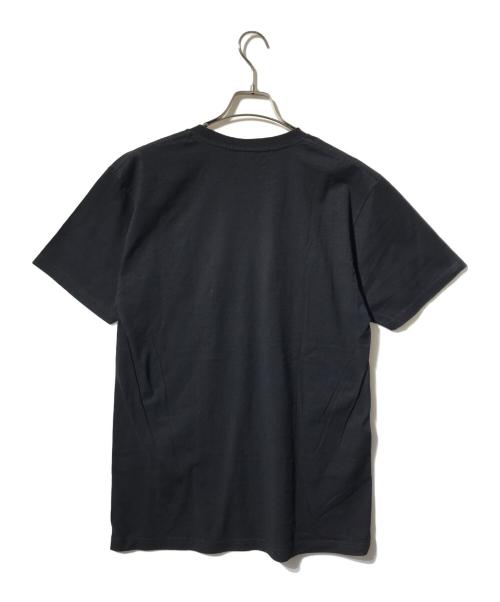 stussy（ステューシー）stussy (ステューシー) プリントTシャツ/ロゴTシャツ ブラック サイズ:MEDIUMの古着・服飾アイテム