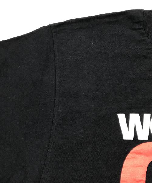 stussy（ステューシー）stussy (ステューシー) プリントTシャツ/ロゴTシャツ ブラック サイズ:MEDIUMの古着・服飾アイテム