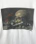 中古・古着 stussy (ステューシー) 8ボール＆スカルプリントTシャツ ホワイト サイズ:M：5000円